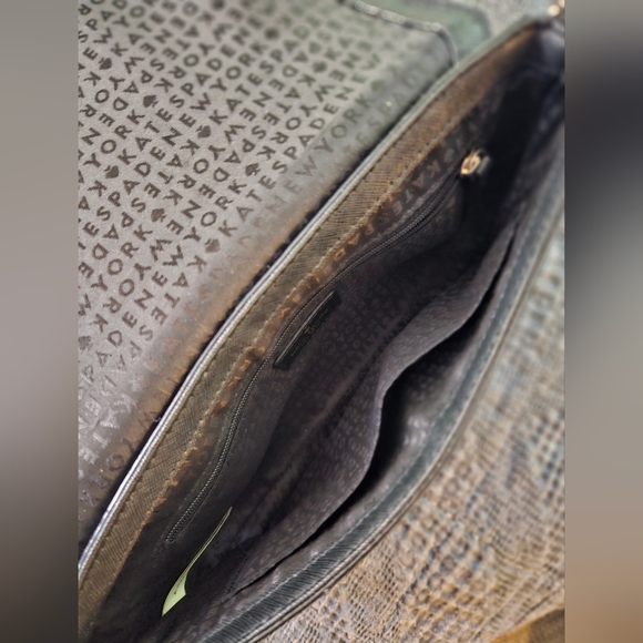 Kate Spade Black Saffiano Leather Crossbody Chain Strap Bag - Picture 4 of 9